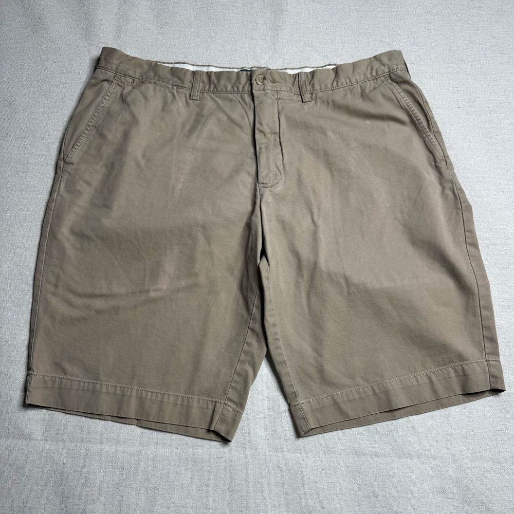 Polo Ralph Lauren Men's Khaki Flat Front Chino Shorts SZ 38